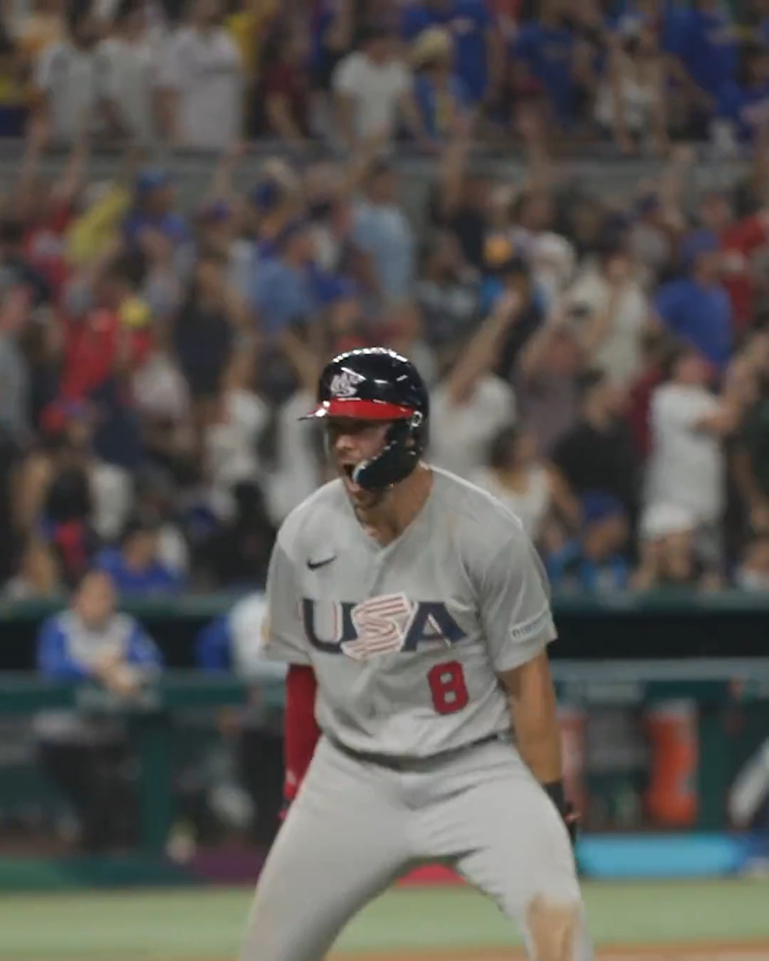 ESPN on Twitter "🇺🇸 Top of the 8th 🇺🇸 Bases Loaded 🇺🇸 Goahead grand slam This Trea Turner