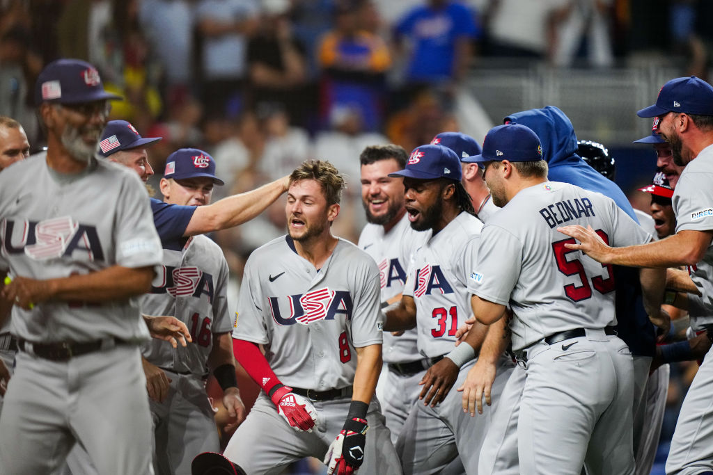 TREA TURNER GO-AHEAD GRAND SLAM FOR THE USA