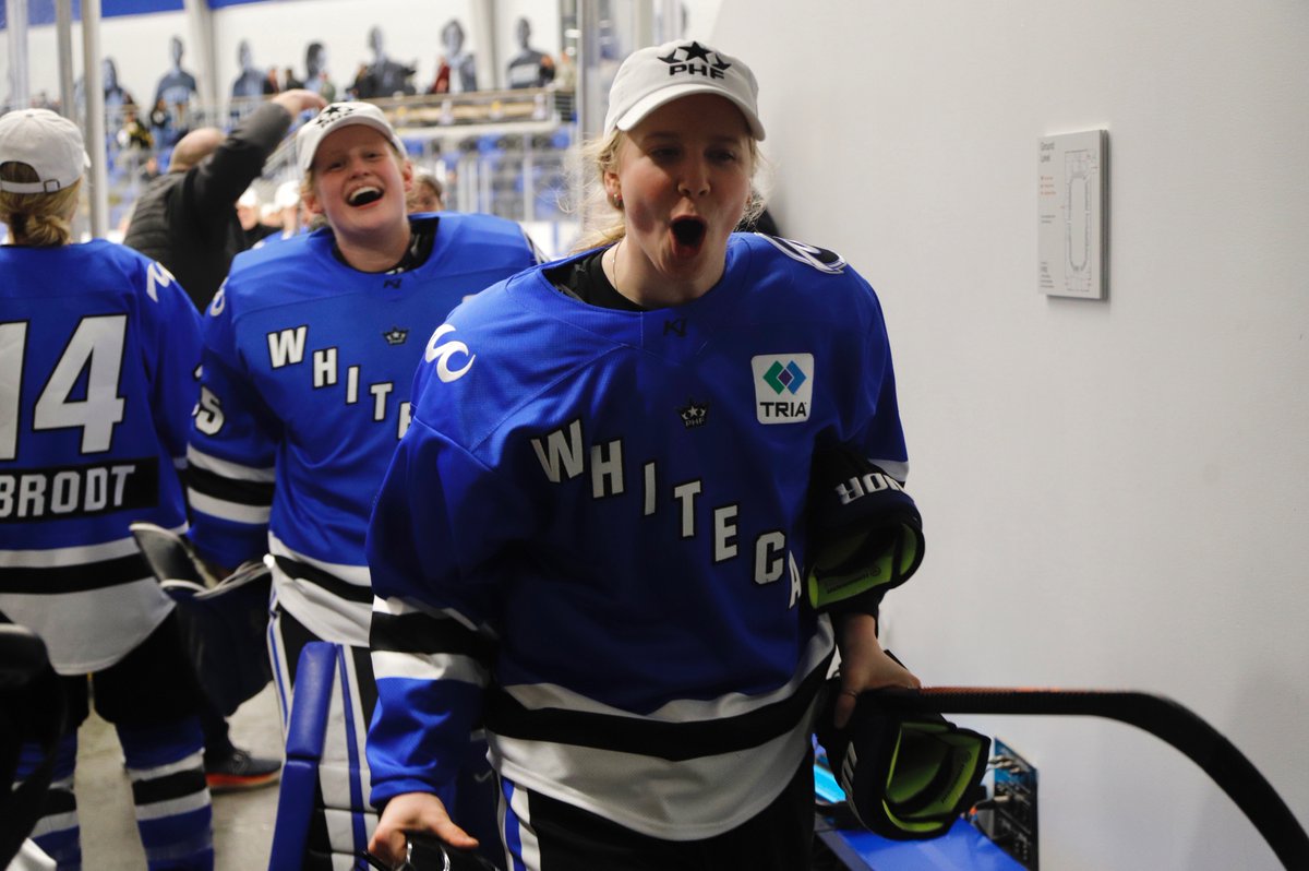 WhitecapsHockey's tweet photo. We're fired up but ain't done yet - let's reclaim the Isobel Cup in Tempe.

📸: @kaylashiao https://t.co/qwrLHoetxu