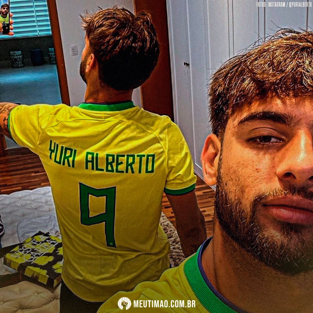 ÃO, ÃO, ÃO,
YURI É SELEÇÃO!