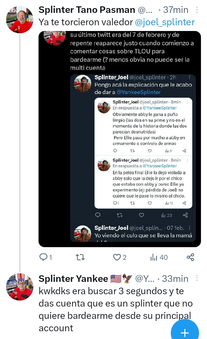 Y te lo vuelvo a decir acá genio, la próxima que intentes bardear a alguien hacelo bien y no quedes como un pete, si querés hablar de un tema, INFORMATE BIEN, si querés bardear a alguien hacelo cara a cara, que es eso de andar bloqueando después de una cerrada de orto??? JAJAJAJ