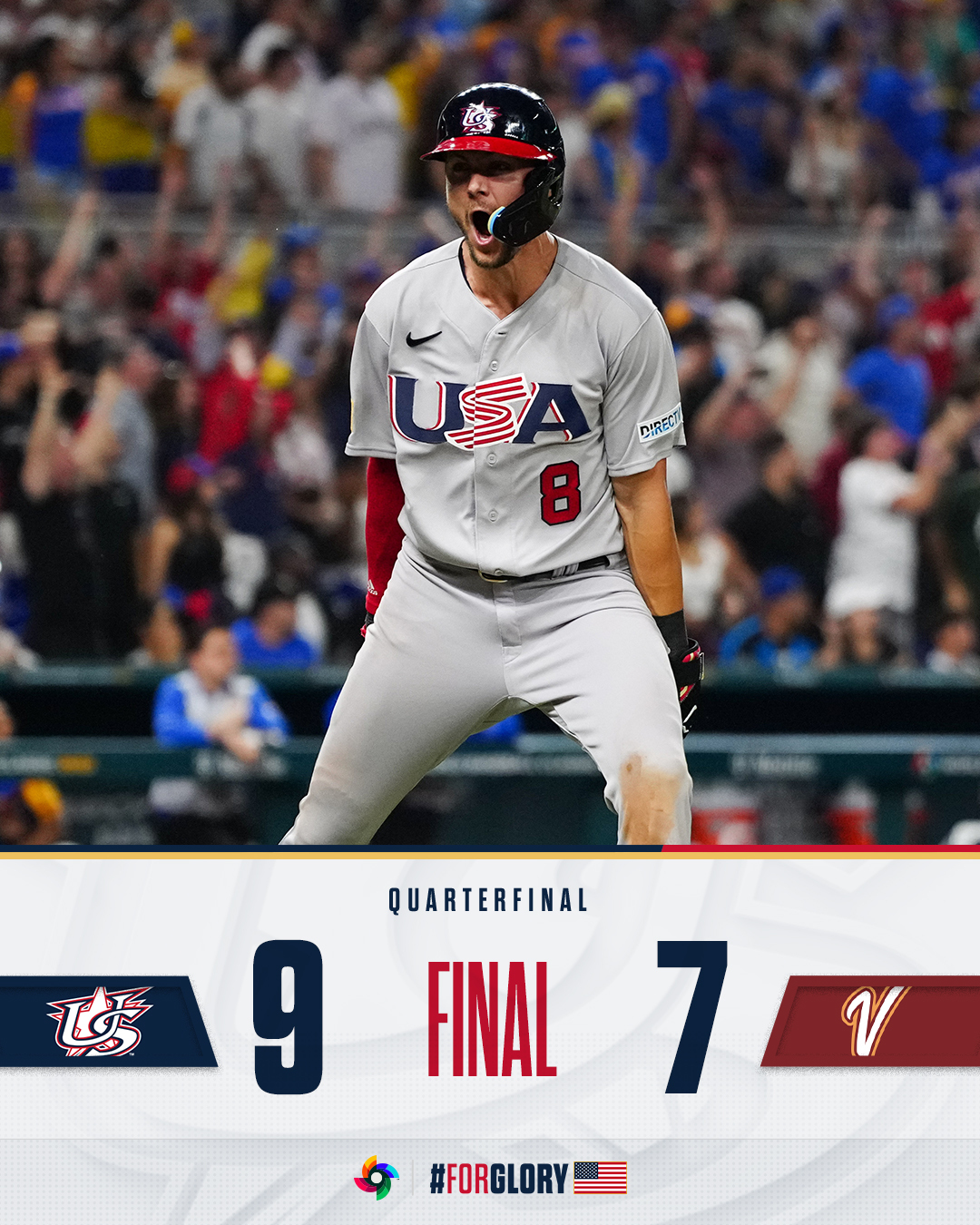 USA Baseball on X: WHAT. A. GAME. #ForGlory🇺🇸  /  X