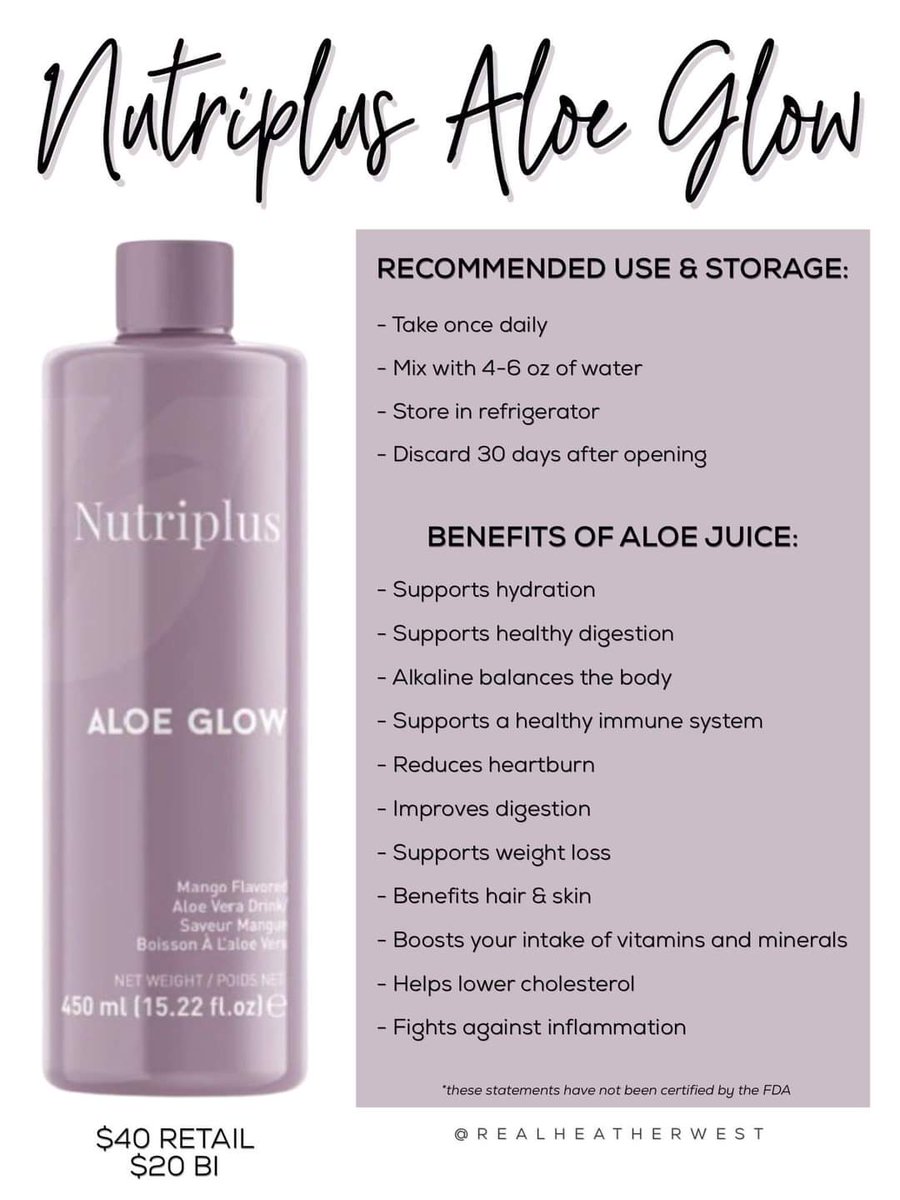 EdarrelPeloquin's tweet photo. Newly launched!!!! Aloe Glow for everyone!
#aloe #magnesium #weightloss
https://t.co/YxQMWQs3QZ https://t.co/pdkxBMPBY6