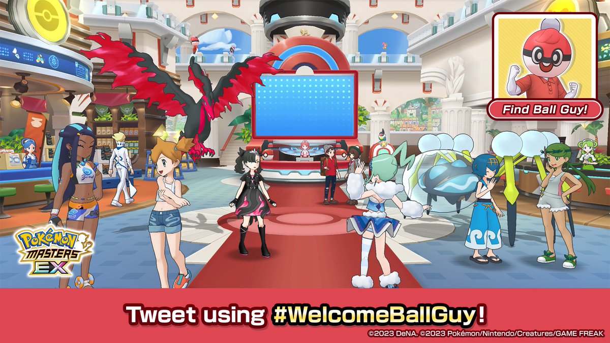 Mike🐇 on Twitter "RT PokemonMasters Challenge Find Ball Guy Part 1