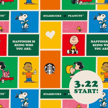 スタバ『スヌーピー』コラボ！PEANUTSグッズまとめ！2023春夏が3月に