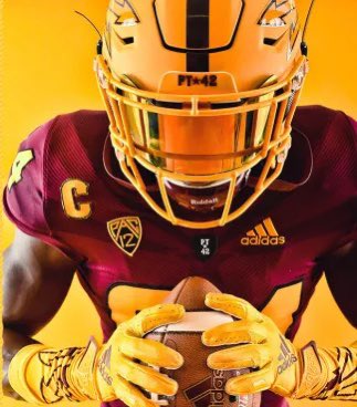 Tr3Williams's tweet photo. After a great talk with Coach @CoachBBaldwin I am humbled and grateful to receive my first P5 Offer from @ASUFootball. #FeartheFork @mannyshow84 @DamianDevon @3dqb_SoCal @DontonioKeshon @940Elite @CoachDanny10 @247Sports @UANextFootball @AlPopsFootball @Rivals @PrepRedzone @QBHitList