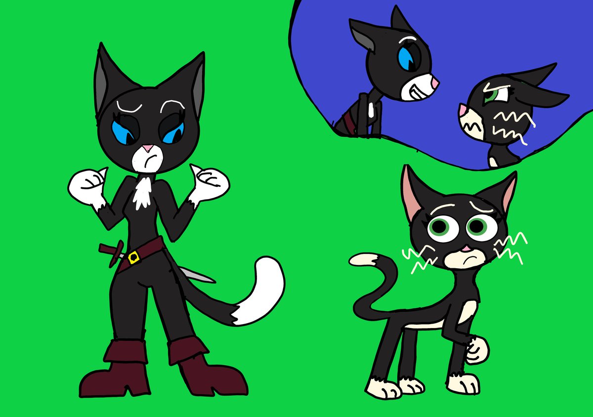 Kitty softpaws meets Mittens from Bolt, tuxedo cats who are declawed 

#pussandboots #lastwish #BOLT #mittens #kittysoftpaws #Fanarts #ArtistOnTwitter #CatsLover #animatedmovies