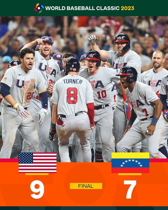 Cosmos_Que30's tweet photo. What a comeback!💪🔥 Team USA secured their spot in the #WorldBaseballClassic semifinals 🇺🇸⚾️

Don't miss the opportunity to bet on your favorite team😉 Try #sportsbetting here 💸👉https://t.co/b7FLskqOpn

#WorldBaseballClassic2023 #USA #WBC #metamask  #web3casino #cryptocasino https://t.co/51hTeo3S85