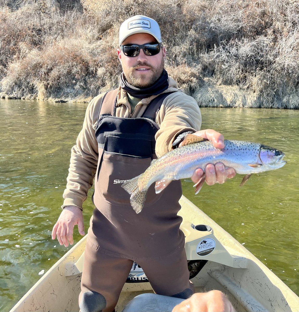 stsody's tweet photo. Spring day on the Big Horn!!!! #whiskeycreek @elliottmd45 https://t.co/nfTV9mh09v