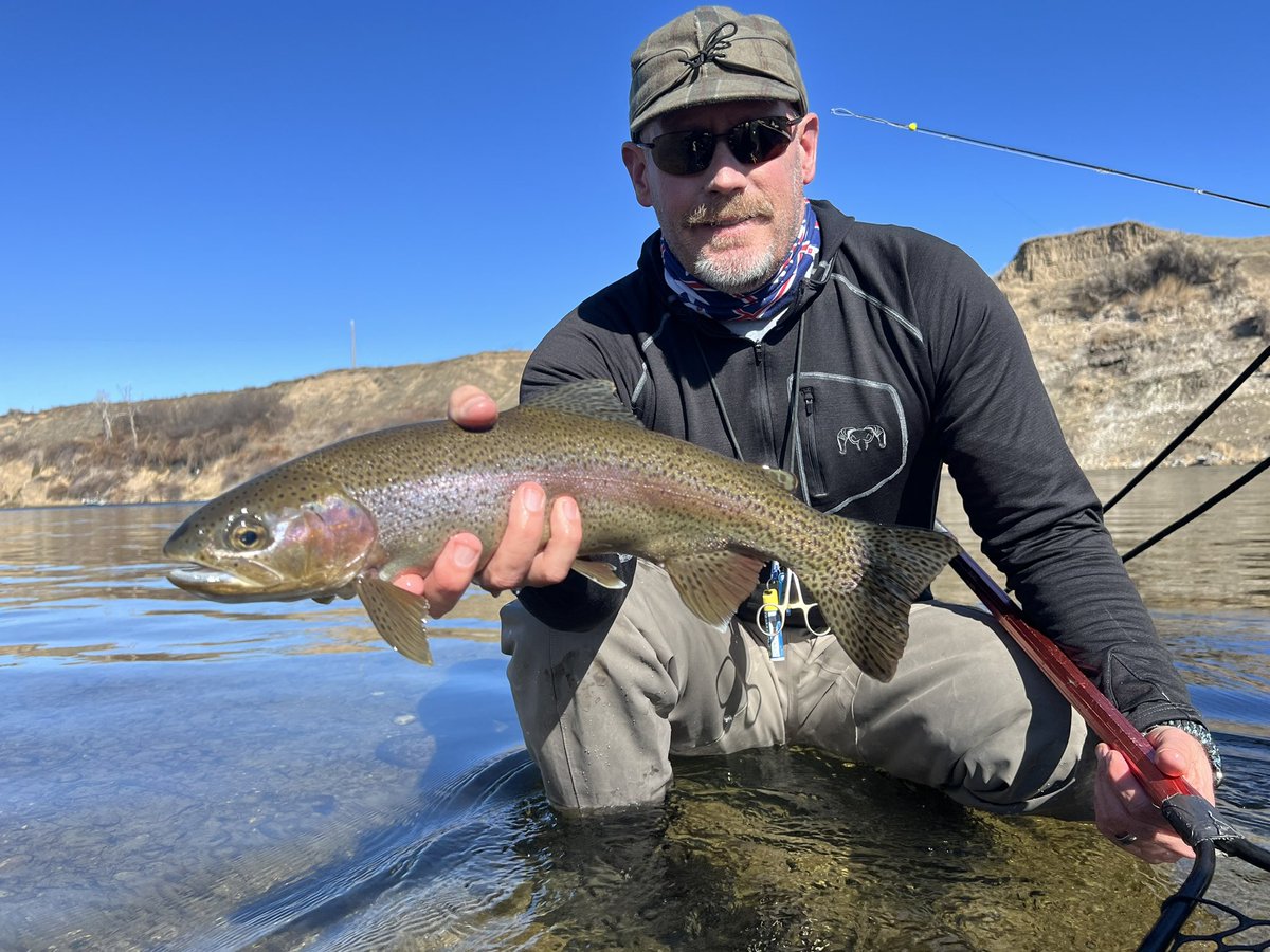 stsody's tweet photo. Spring day on the Big Horn!!!! #whiskeycreek @elliottmd45 https://t.co/nfTV9mh09v
