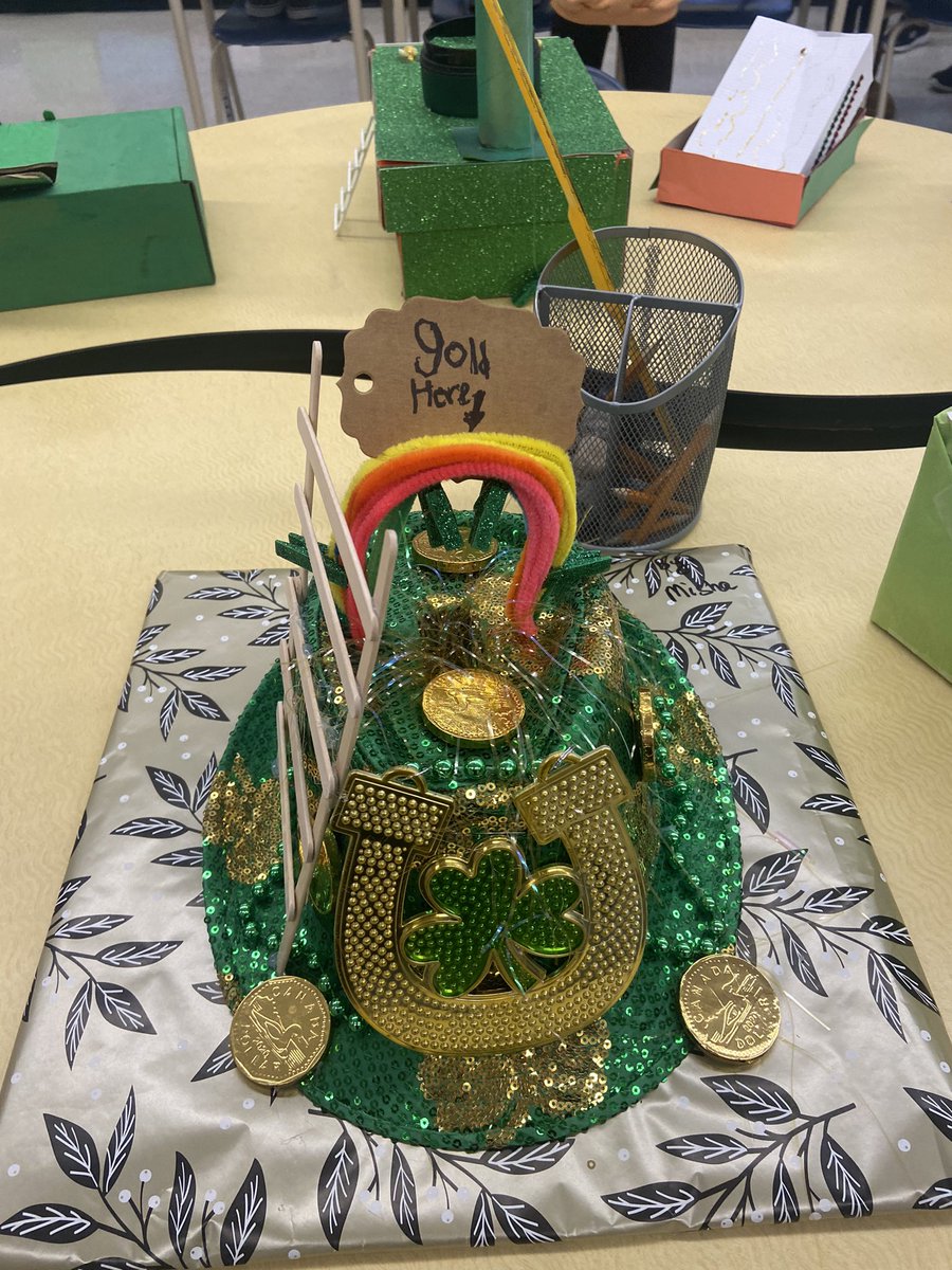 4_belpark's tweet photo. Students had so much fun creating their leprechaun traps. https://t.co/ZSXrmZbKqb