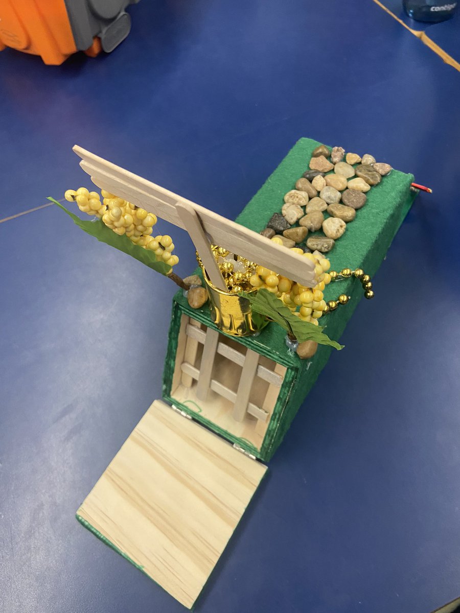 Students had so much fun creating their leprechaun traps.