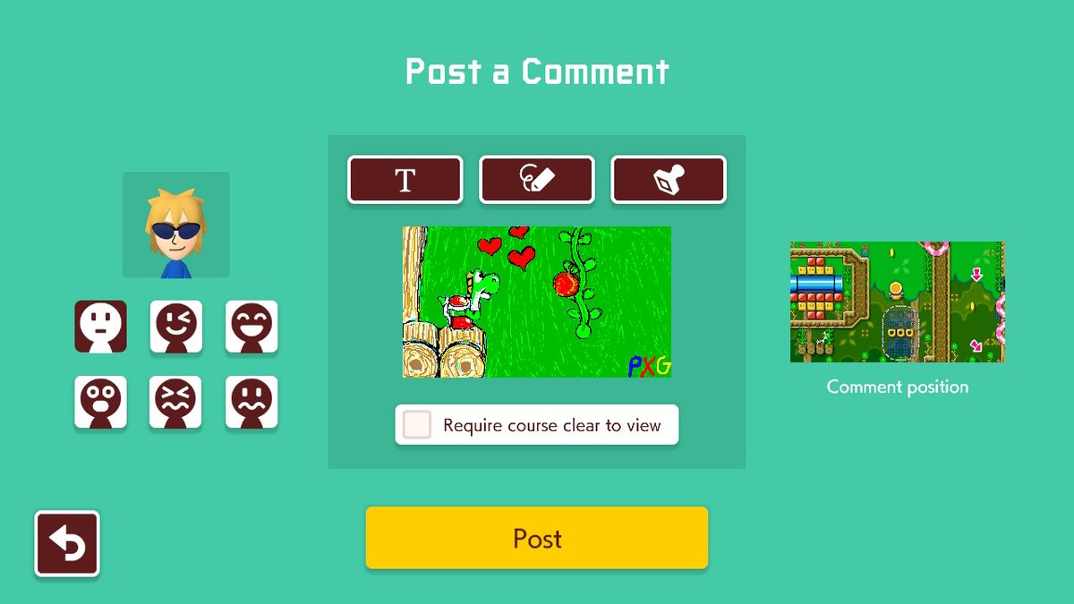 ProfXGaming1's tweet photo. #SuperMarioMaker2 #NintendoSwitch #ArtComment #CommentArt https://t.co/cMZ42C7abp