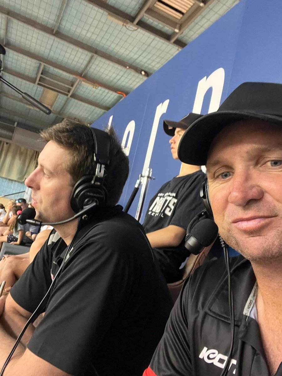 sammymac21's tweet photo. After we jagged our second @NBL1East win of 2023, I got the opportunity to call the Men's game against Hornsby Ku-Ring-Gai. Cool to see the game from another perspective and talk basketball with @Culphman! #NBL1 @BorderBandits #onthemic #specialcomments https://t.co/UA9yO0MHmO