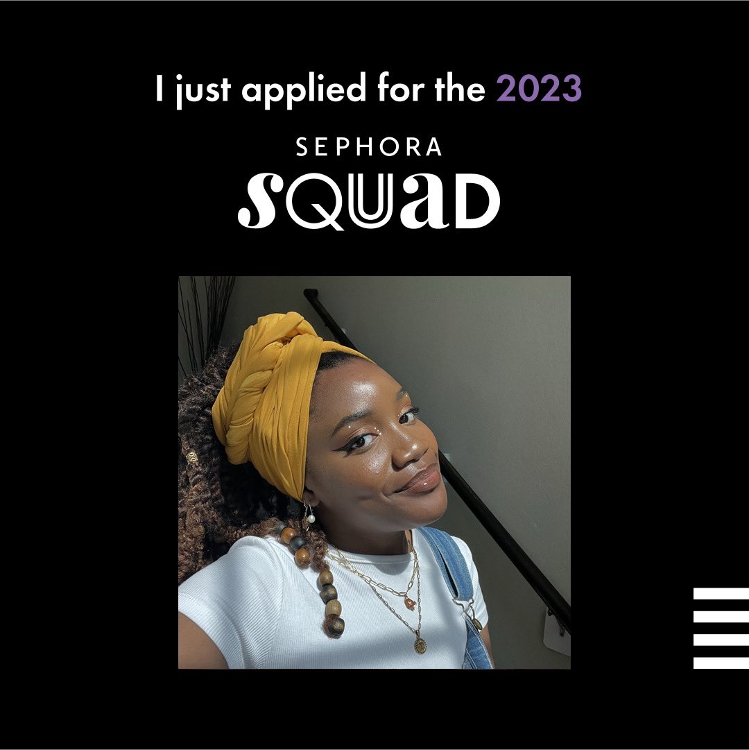 In the 3 yrs of content creation, I have been able to cultivate a lovely community through my self love , motivation, &amp; body confidence. If my content ever resonated with you, I’d greatly appreciate it if you left a testimonial. 💛

sephorasquad.com//leave_testimo…