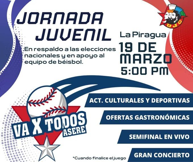 GuerreraCubana5's tweet photo. Mi #TeamAsere este domingo contra USA y toda #Cuba con ellos . Desde todos los rincones de nuestra tierra y fuera de ella todos los que amamos a la Patria dando nuestro apoyo incondicional.
#VaXTodos ⚾🥇🇨🇺🇨🇺 
@1raEnRevolucion https://t.co/ootVM7qOCL