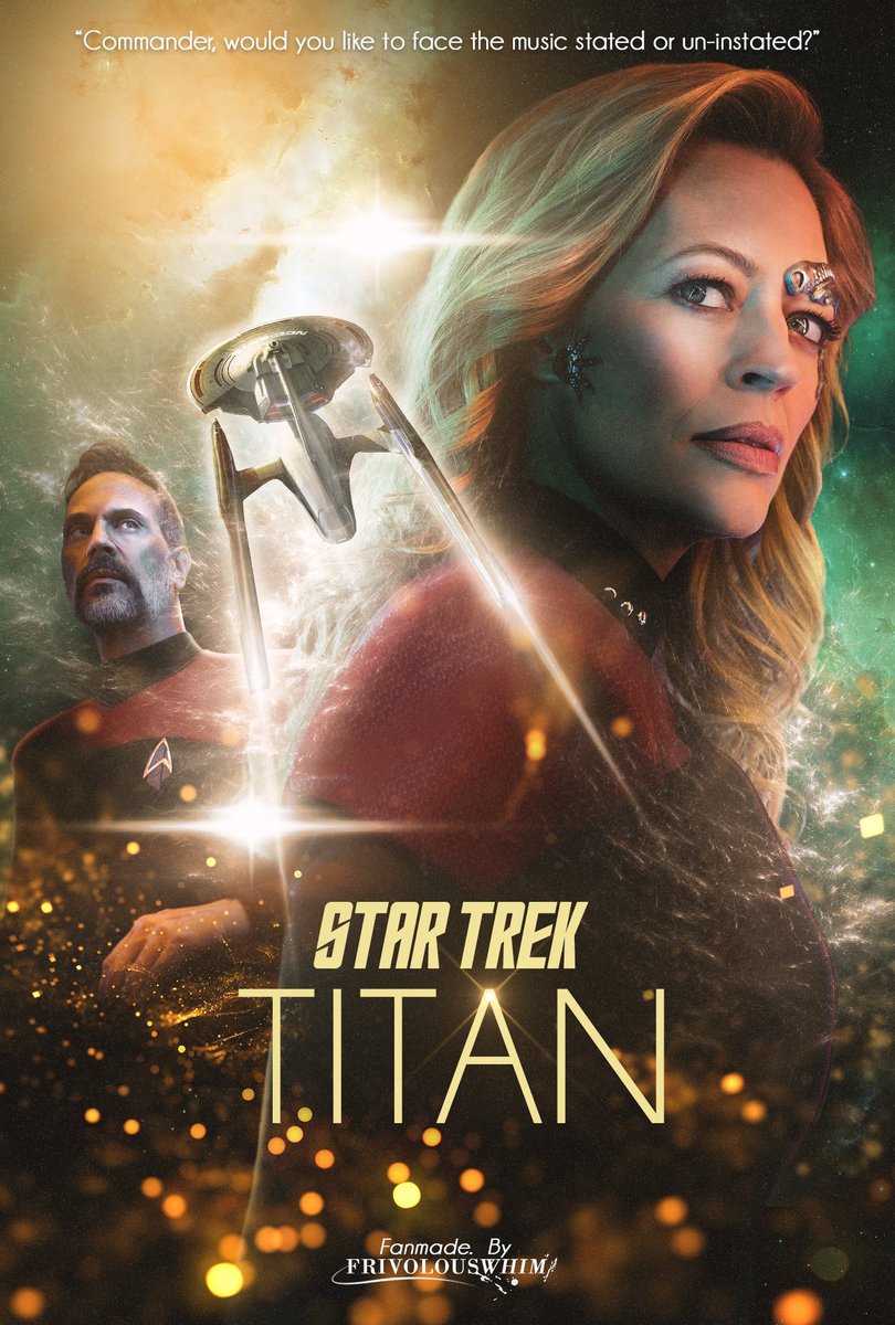 TerryMatalas's tweet image. This spin-off fan art by @frivolouswhim warms my heart #StarTrekPicard