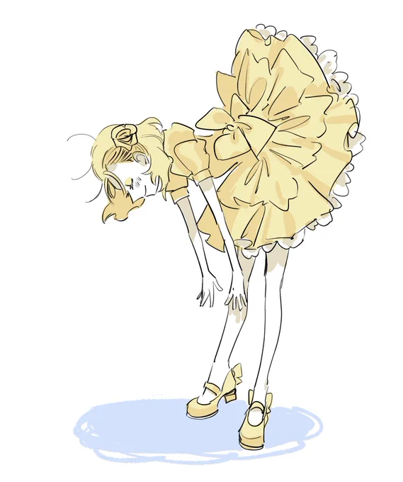 脚が生えたら(黄ばら) 