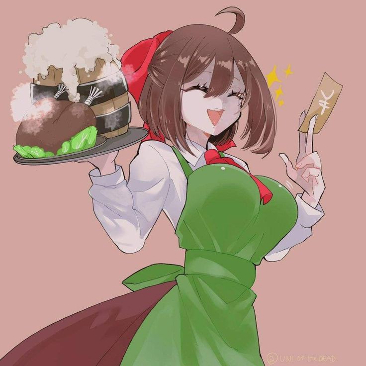 StrongInkeeper's tweet image. La mesera: ㅤㅤㅤㅤ|| Todos: