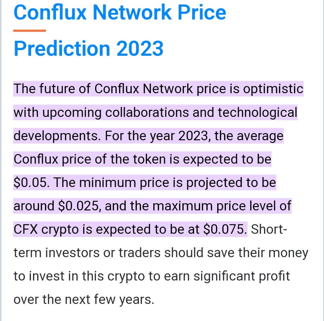 I love how wrong these websites are!

#Crypto #Trending #CFX #Conflux 
Link: cryptonewsz.com/forecast/confl….