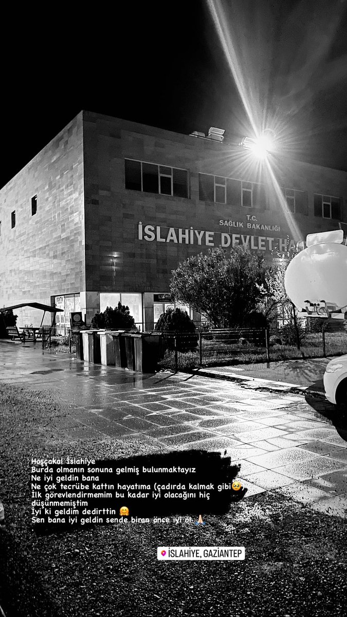 Hoşçakal İslahiye 🌸