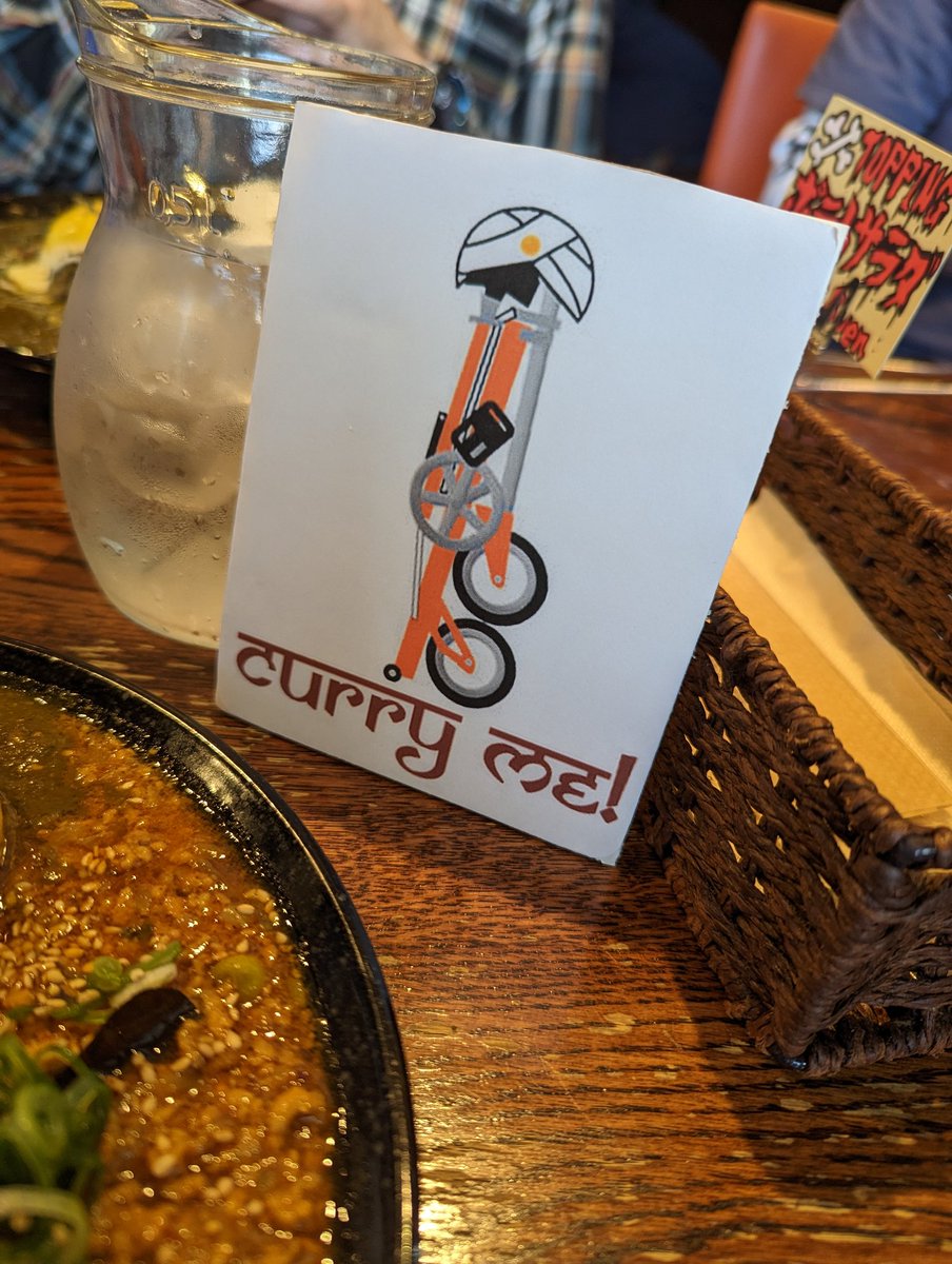tiny_seed's tweet photo. ランチはカレー！カリーミー🍛🌿
#curryme #carryme https://t.co/j7GZ89RJQL