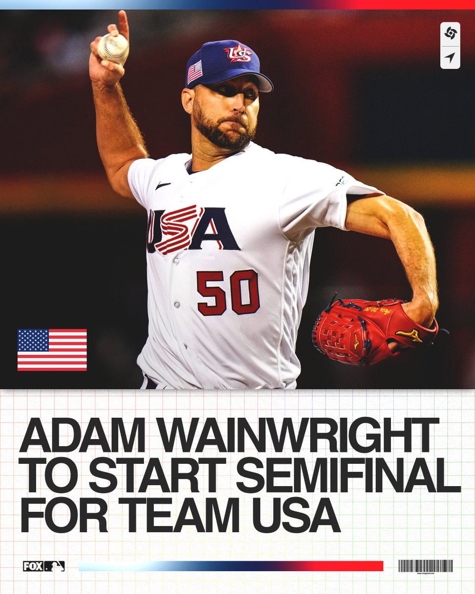 Mark DeRosa, manager del #TeamUSA, acaba de confirmar en rueda de prensa tras la victoria sobre #TeamVenezuela que mañana contra #Cuba abrirá Adam Wainwright
#WorldBaseballClassic #ClasicoMundial #WBC2023 #ClasicoMundialDeBeisbol #ClasicoMundial2023