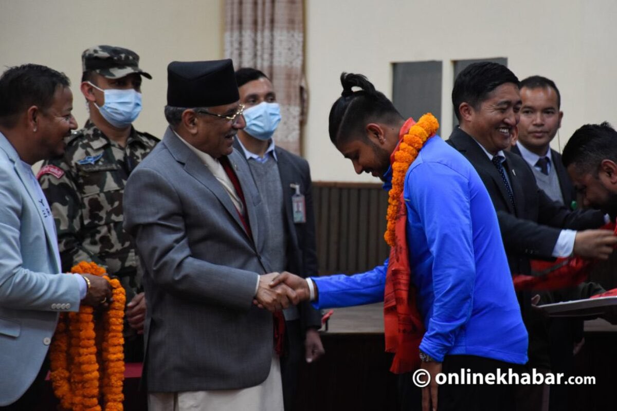 himabista's tweet photo. 3 men in most powerful positions in #Nepal instead of choosing to be on the right side of justice at this critical moment chose to let girls, women of this country know that we are unsafe!Period!We will not forget all the enablers of #GBV 😡 #RageAgainstRape https://t.co/sfmo98aqEm