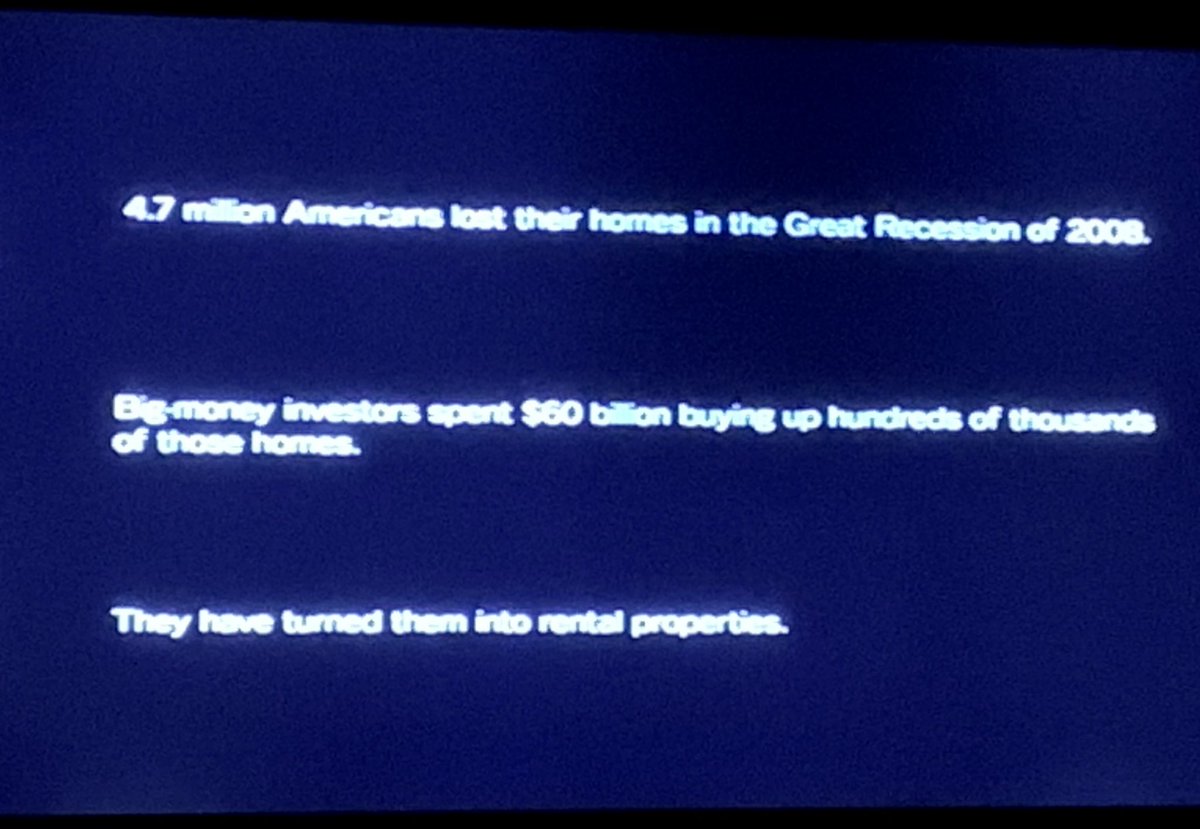 DeeJargon's tweet image. “Every minute, seven renters in America receive an eviction notice. 
That was before the pandemic.”#ADecentHome #AmericaReframed