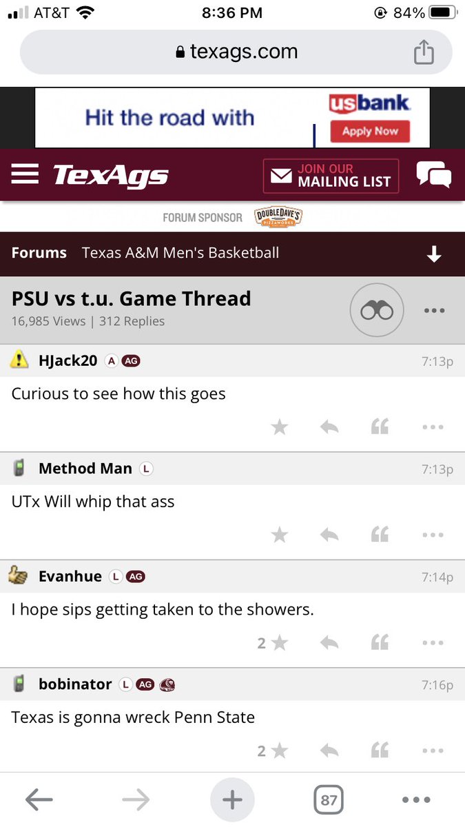 Aggy had a game thread for big brother. Of course they will say they arent obsessed with us