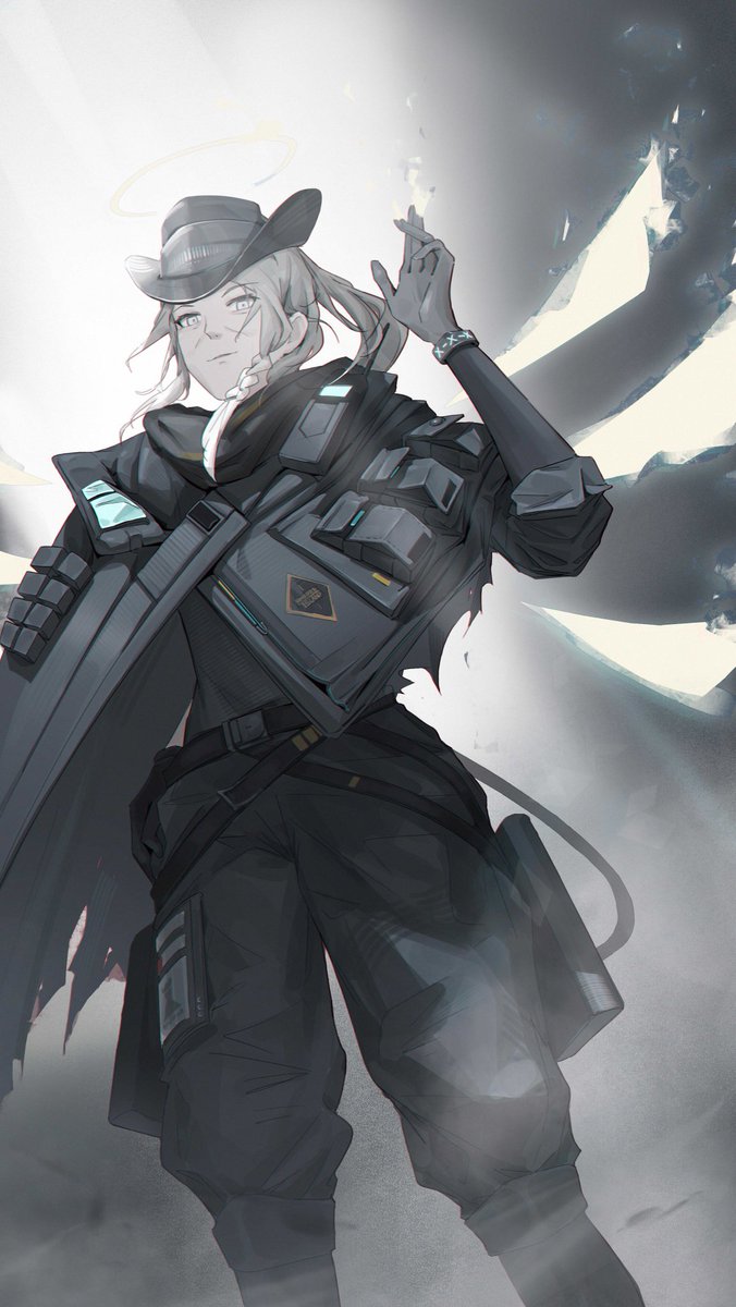 GrandmaRevolver's tweet photo. ❝I always end a battle in under five shots, I never need the sixth bullet so I don't load it.❞

Arknights/Multiverse. 

Elite Operator Outcast. 

Mature Themes Present: Violence, Smut, Gore, Dark Humor, ETC. 

The Grandma Of #Chess.

Like And Retweet For Sankta. https://t.co/eHRYRgbYrX