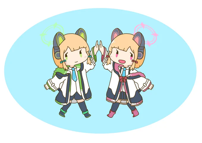モモイとミドリ #ブルアカ