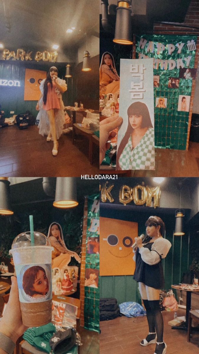 helloDARA21's tweet photo. Yesterday’s Event:

Advance Happy Park Bom Day! TYSM @BOMphilippines 💚💚💚

💫 @haroobomkum We love you Bommie~ We miss you~
#ParkBom #Bom #2NE1 #Bombshells 
#ForeverSpringWithParkBom https://t.co/KycNK2LRPN