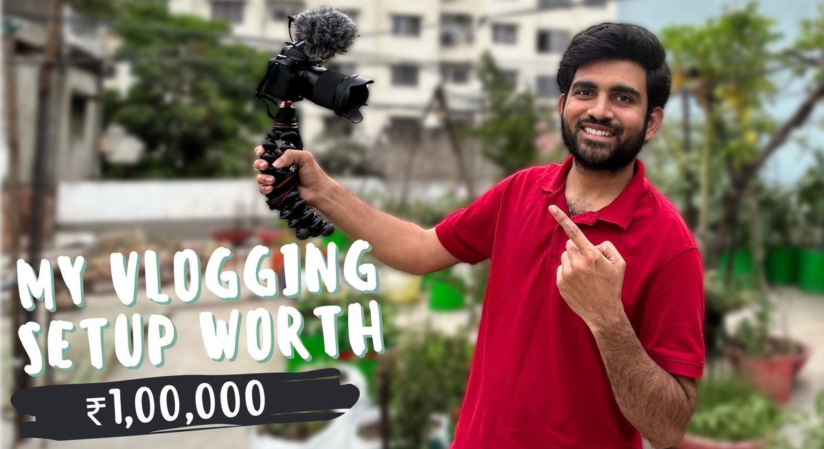 NEW VLOG IS LIVE!!

My Vlogging Camera Setup | My Vlogging Setup Worth ₹1,00,000 | My First Vlogging Setup

👉 youtu.be/ctY1vsW1eVY

#vlog #camerasetup