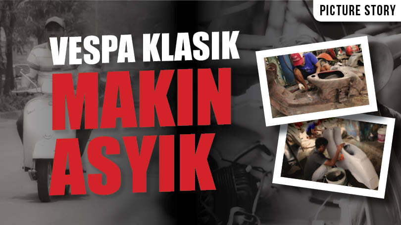 #THREAD 
Ini adalah sebuah cerita yang membangkitkan kenangan berbau gaya hidup masa lampau dengan setting kekinian. Restorasi Vespa klasik yang menjadi semakin asyik.

Kamu penasaran? Yuk simak kisahnya dalam utas berikut.

Foto: Agung Pambudhy/detikcom 

#PictureStory