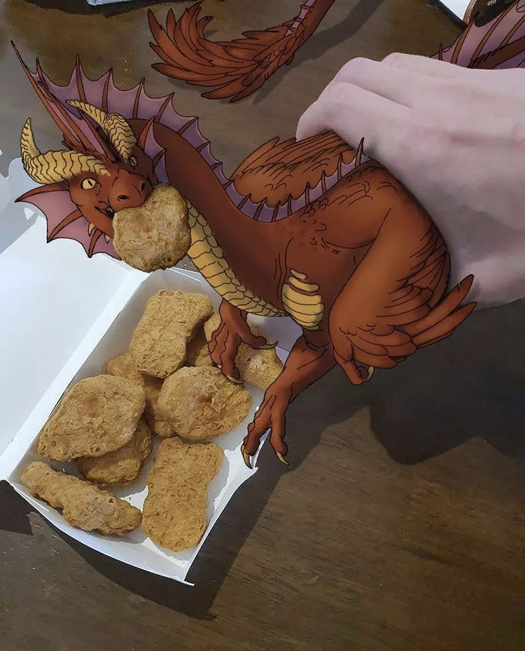 The Nugget Thief has been Caught!... Let him have it hehe