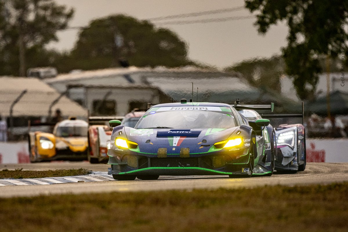 CetilarRacing's tweet photo. #TwelveHoursofSebring, we finished in P14. 
We are not happy about the result, but our rule is... never give up. 💪 @sebringraceway https://t.co/XWpFc6XwOG