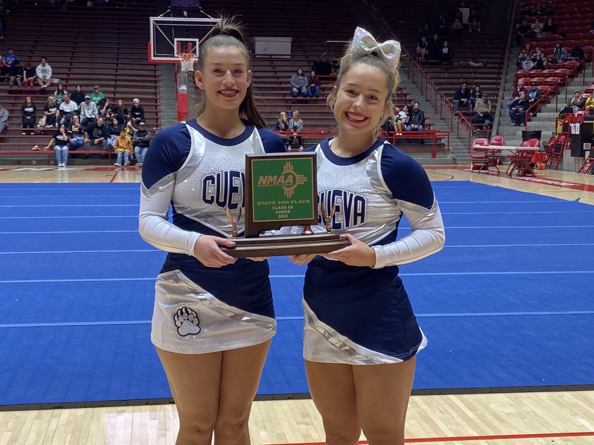 2023 State Spirit Championships
Team Results
Cheer 5A
1 Eldorado
2 Rio Rancho
3 La Cueva