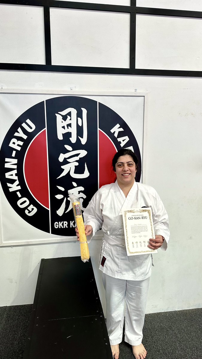 SeepGulati's tweet photo. I earned my first coloured (yellow) belt today at Karate 🥋 grading. I wasn’t sure if I could get it when I started in mid January. #ProudMoment https://t.co/7WPoLAsnkC