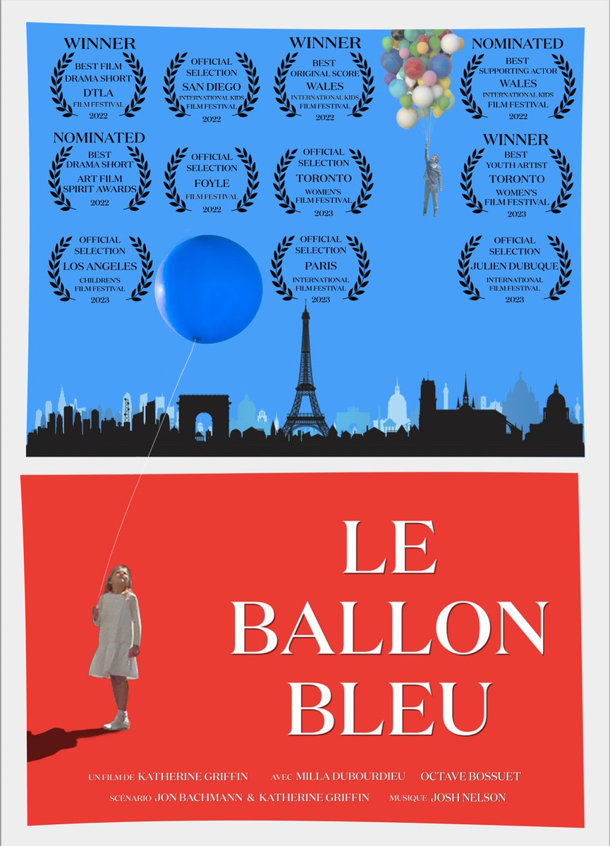 We are thrilled to announce #LeBallonBleu has been accepted into the @JulienFilmFest 2023. We look forward to it! #JulienDubuqueFilmFestival @joshnelson @ShortsTV @FilmicPro @PixarRecruiting @Pixar @DirectedbyWomen @WomenInFilm #womeninfilm 
julienfilmfest.com
