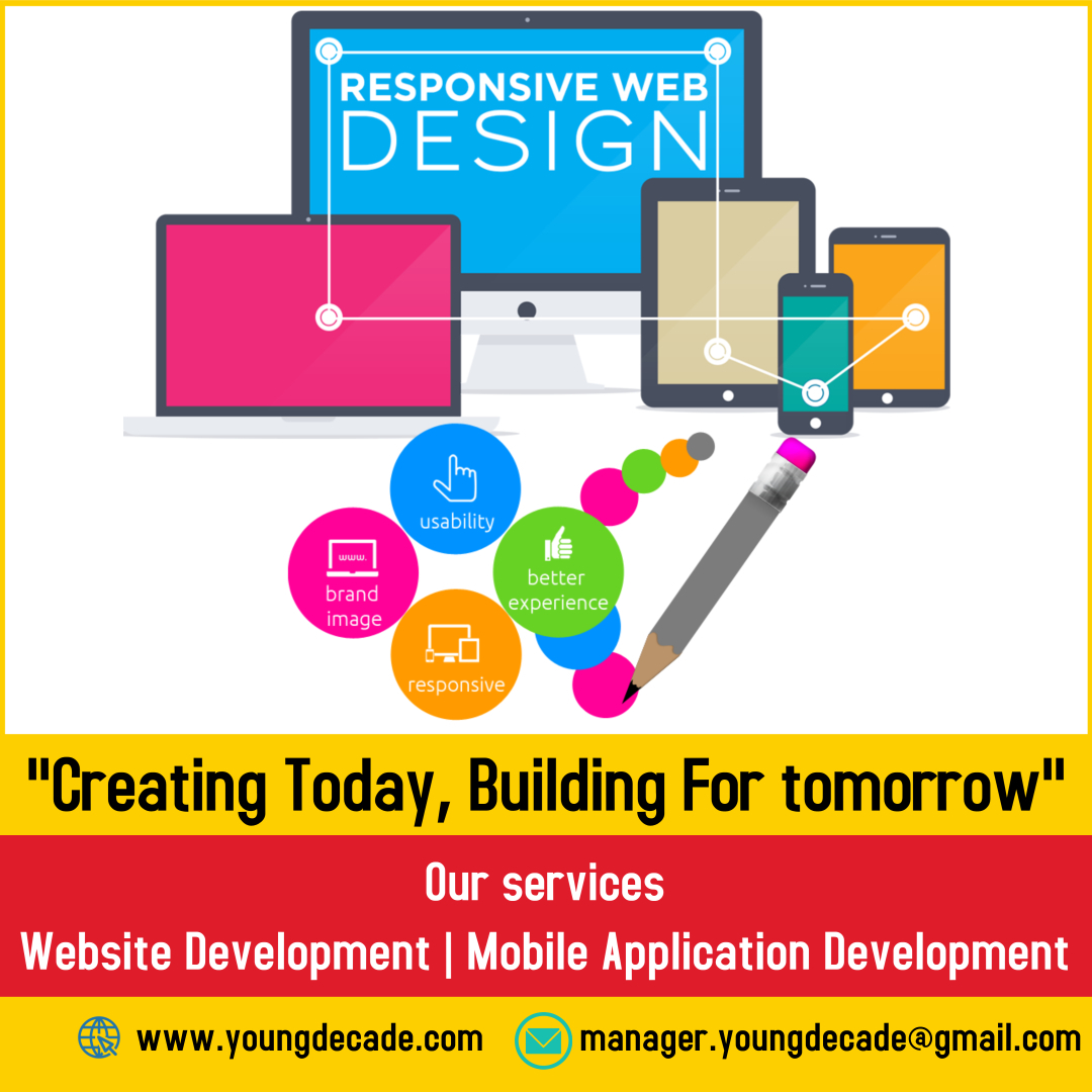 Creating today and building for tomorrow
📧 manager.youngdecade@gmail.com
📞+91-7987611372(Toll-Free)
#app #mobileapplications #appdeveloper #nodejs #peoplewhocode #javascript #softwaredevelopment #fullstack #php