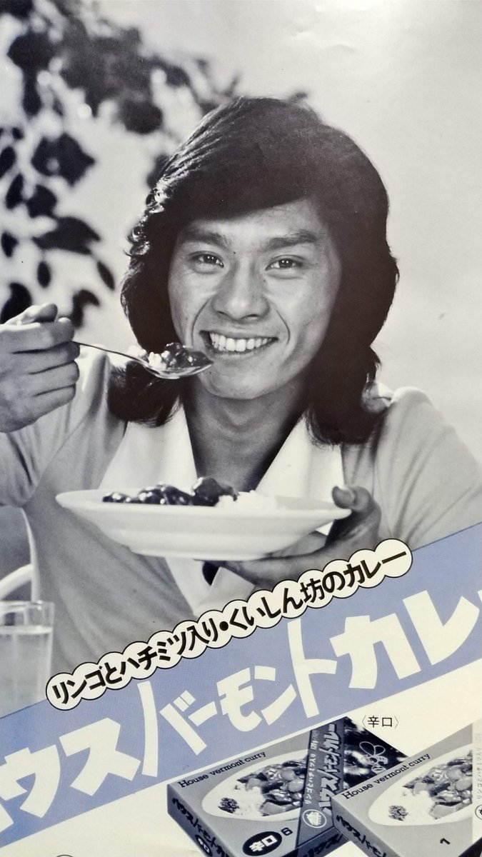 秀樹感激！🍛＃バーモントカレー60周年「西城秀樹さんのバーモント