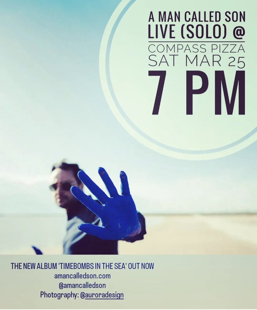 amancalledson's tweet photo. This Saturday! @amancalledson returns el solo to Brun. E's dough specialists: @compasspizza 🍕 Copies of Ltd. Ed. Vinyl also available. This is a free gig. Hope to see y'all there. 😎🎸

https://t.co/ZyVYimtECv

https://t.co/1yB0rzF3Pt
Photography: @auroradesign https://t.co/uJJvOKE7bU
