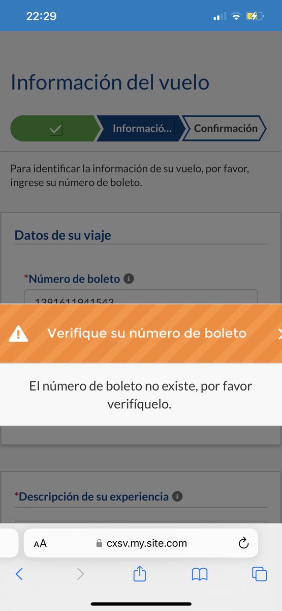 edowilhelm's tweet photo. @joseantonio1977 @Aeromexico @Profeco Yo fui uno de los pasajeros y al intentar comunicarme con aeromexico no dan ninguna solución y piden que meta la queja en la página web y dice que el número de boleto no existe https://t.co/XpVe7eAxUn