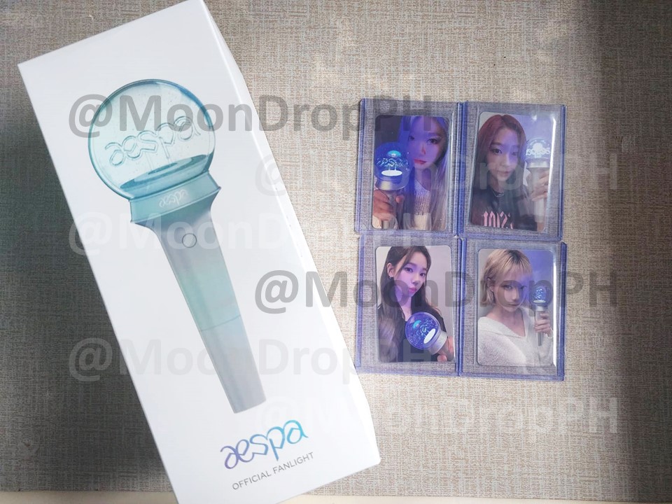 MoonDropPH's tweet image. WTS / LFB - PH onhand php
#MDPH_Onhand

🌟 aespa Official Lightstick with SMTown&amp;amp;Store POB

(Sealed)

On hand
COD Available
Shipping from Manila
For non-Shopee, pls DM

Shopee  Link (+fees):
shp.ee/n55ytzq

aespa LS light stick fan light karina giselle winter ningning