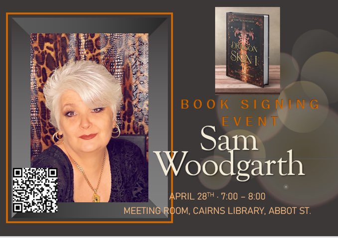 My debut book signing event

#DragonSkin
#epicfantasy
#debutauthor
#aussieauthor