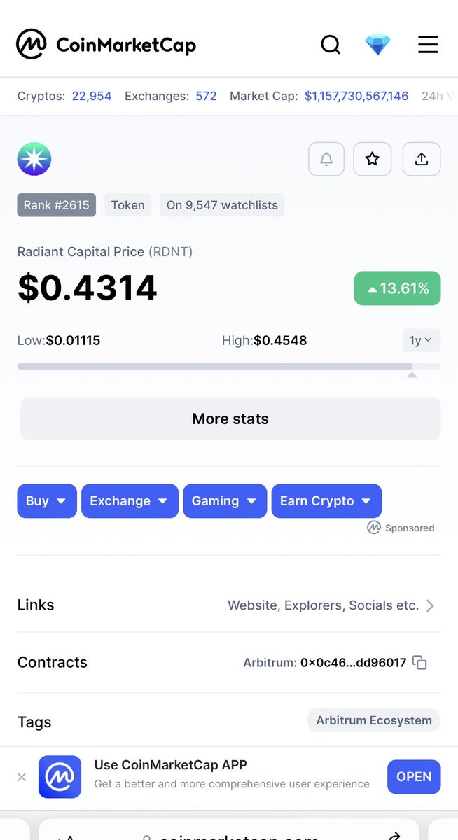 Cannot believe my eyes…bought this at .02 🫡🫡🫡