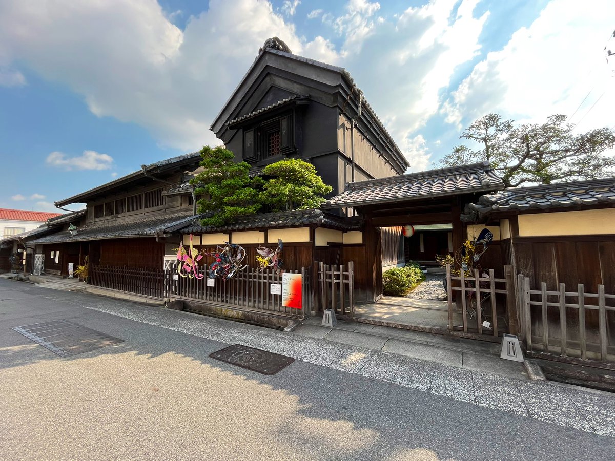 国の重要伝統的建造物群保存地区・有松の古い町並みを代表する商家建築