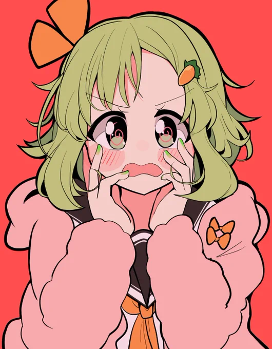 ということで今回の新曲のGUMIちゃんです前の曲がばりカッコ良いをやっちゃったので、可愛いやつをとにかく描きたかったという話ですびっぐ・えもーしょんっ! #VOCALOID  