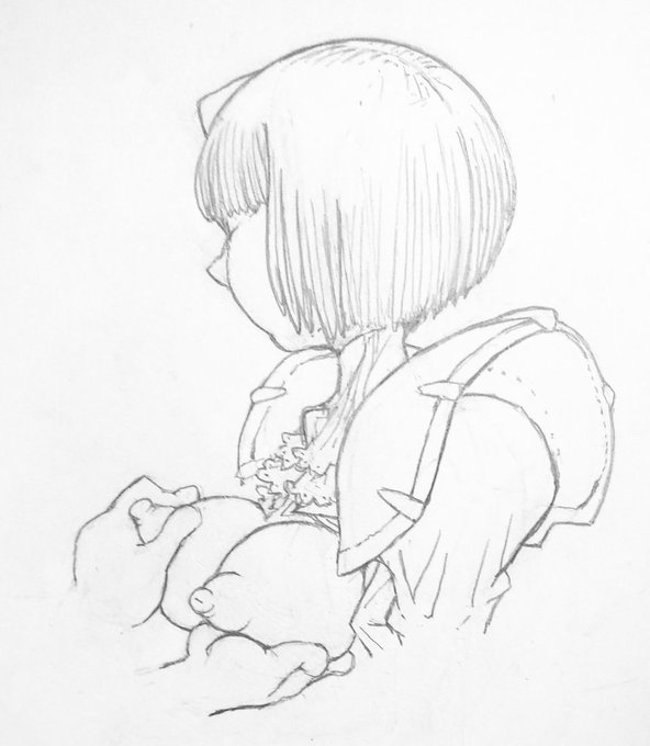 今週末のらくがき これがいちばんよく描けた ような気がする 